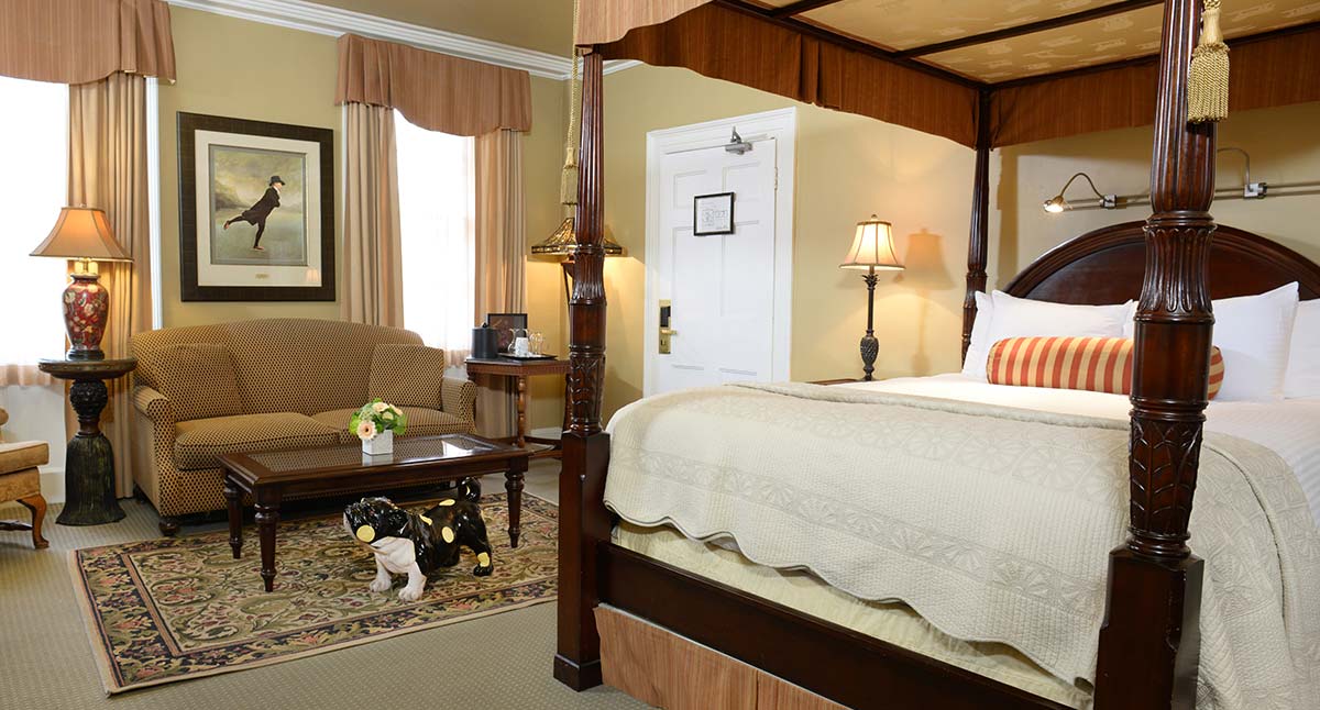 The Charles Hotel deluxe suite