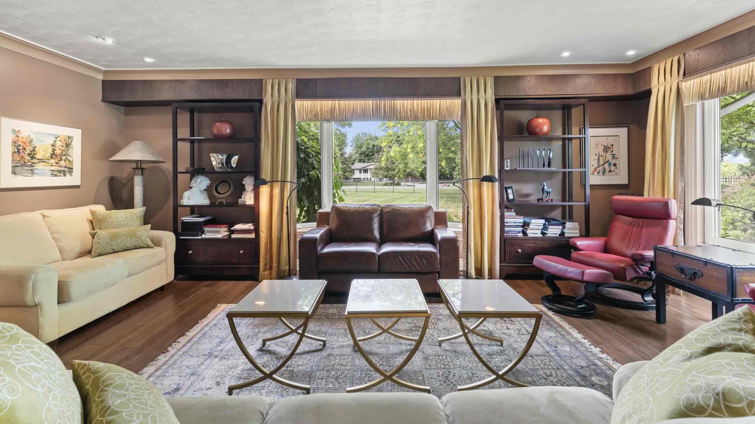 Living room at Luxury Niagara-on-the-Lake Home for Sale