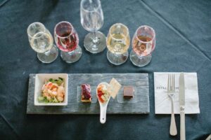 Peller Estates Winery and Restaurant niagara on the lake winery experiences food platter