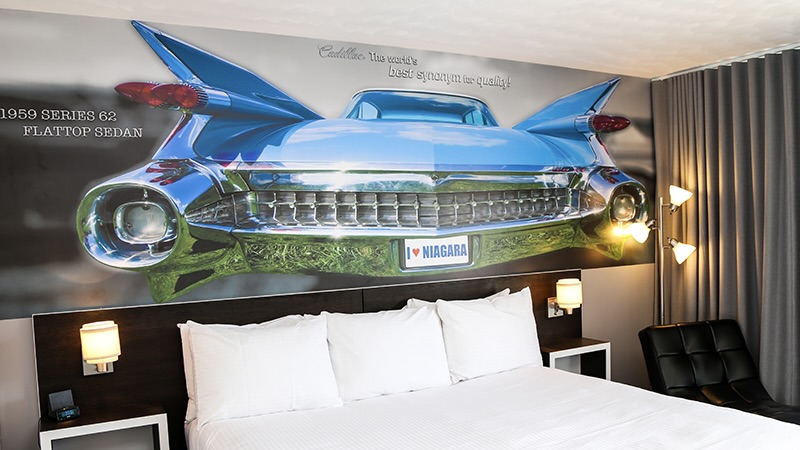 Cadillac Motel is one of the most unique boutique hotels in NIagara Falls