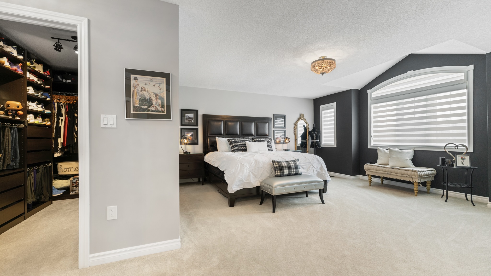 The main bedroom at 9 Angels Drive