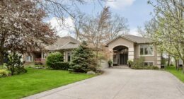 Unique Luxury Raised Bungalow for Sale in Port Colborne With Pond Views